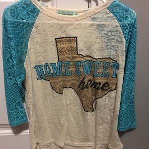Texas Baseball tee